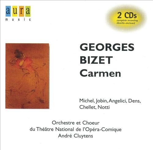 G. Bizet Carmen Comp Opera Michel Angelici Jobin Dens & Cluytens Opera Comique Orch & 