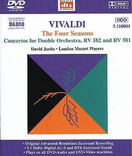 A. Vivaldi Four Seasons Cons Dbl Orch DVD Audio Juritz London Mozart Players 