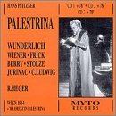H. Pfitzner/Palestrina-Comp Opera@Wunderlich/Jurinac/Frick/&@Heger/Vienna State Opera Orch