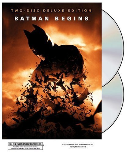 Batman Begins Holmes Bale Oldman Clr Ws Pg13 2 DVD Delux 