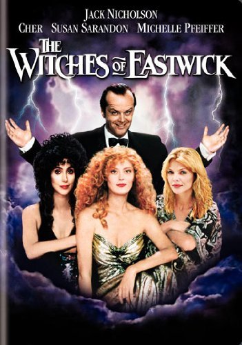 Witches Of Eastwick Cher Nicholson Pfeiffer Sarand DVD R Ws Fs 