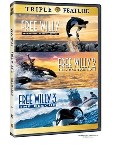 Free Willy Free Willy 2 Free W Warner Triple Feature Clr Nr 3 On 1 