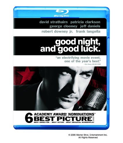 Good Night & Good Luck Clarkson Daniels Strathaim Blu Ray Ws Pg 