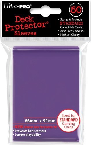Card Sleeves/Purple Standard@50/Pack