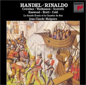 G.F. Handel Rinaldo Comp Opera Esswood Cotrubas Watkinson & Malgoire Le Grand Ecurie Et La 