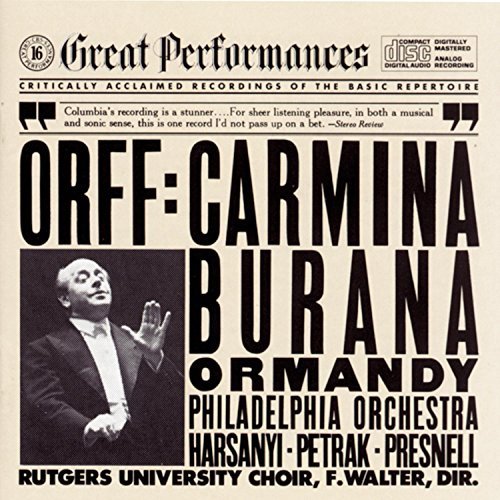 C. Orff/Carmina Burana@Harsanyi/Petrak/Presnell@Ormandy/Philadelphia Orch