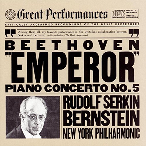 Ludwig Van Beethoven Piano Concerto No 5 (emperor) Serkin*rudolf (pno) Bernstein New York Po 