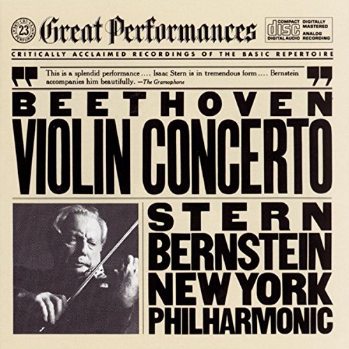 Ludwig Van Beethoven Violin Concerto Stern*isaac (vn) Bernstein New York Po 