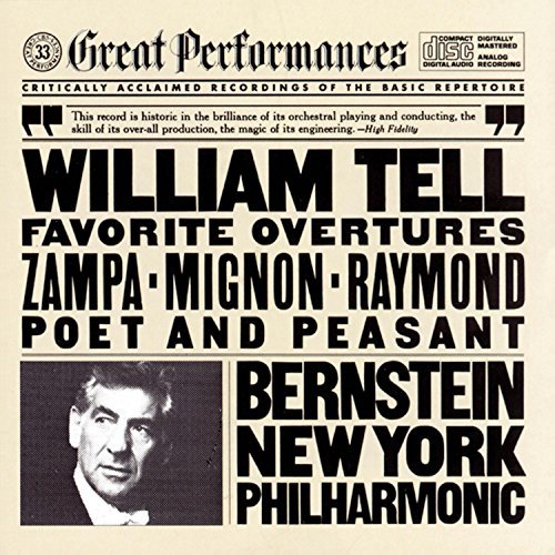 Bernstein Leonard Favorite Overtures Bernstein New York Po 