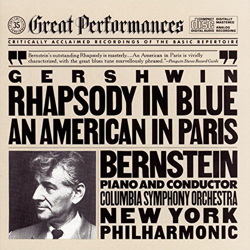 G. Gershwin Rhaps Blue Amer Paris Bernstein*leonard (pno) Bernstein Various 