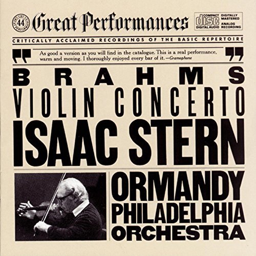 J. Brahms/Violin Concerto@Stern*isaac (Vn)@Ormandy/Philadelphia Orch
