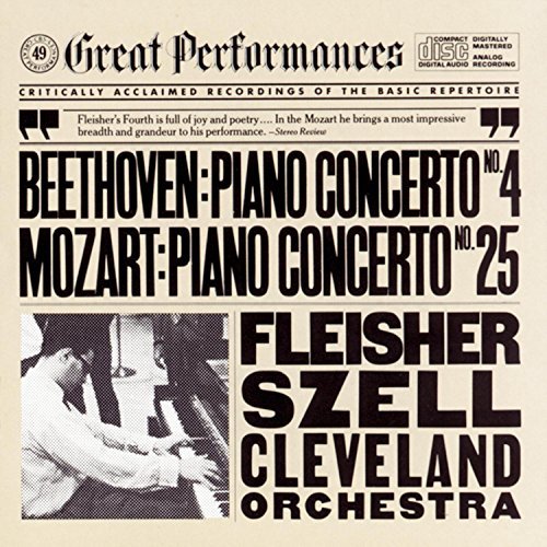Beethoven Mozart Concerto Nos 4 & 25 Fleisher*leon (pno) Szell Cleveland Orch 