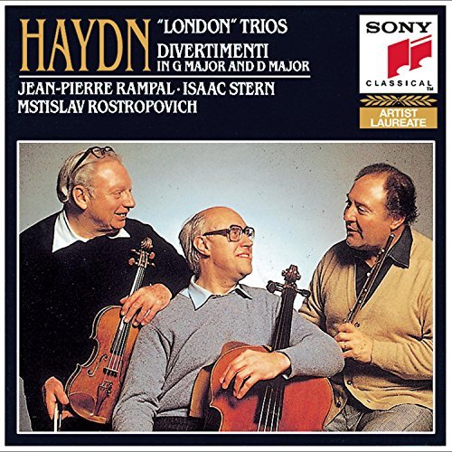 Haydn J. London Trios Nos 1 4 Divertism Rampal Stern Rostropovich 