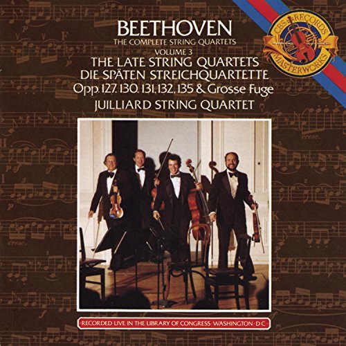 L.V. Beethoven/Late Qrt@Juilliard Str Qt