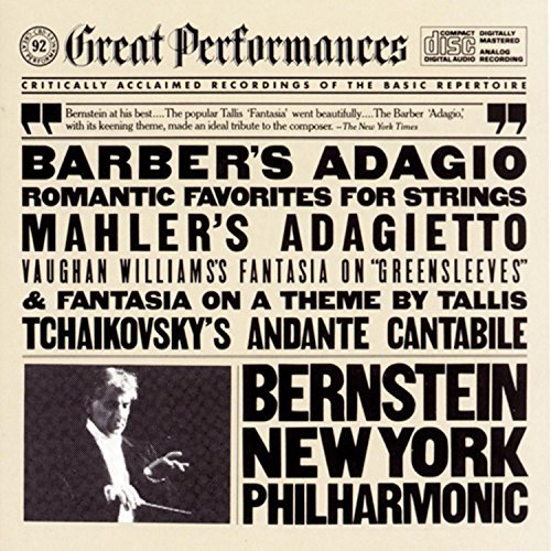 S. Barber Adagio Romantic Favs For Strgs Bernstein New York Po 