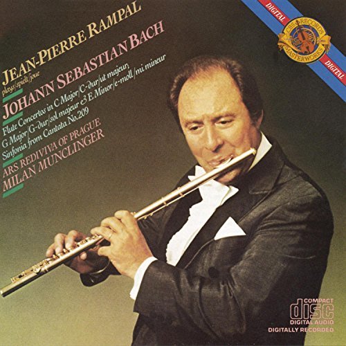 J.S. Bach/Three Flute Concertos@Rampal (Fl)@Munclinger/Ars Rediviva Orch