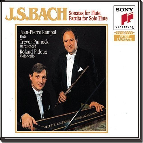 J.S. Bach Son Fl & Hpd Rampal (fl) Pinnock (hpd) 