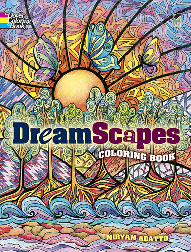 Miryam Adatto/Dreamscapes Coloring Book@Green