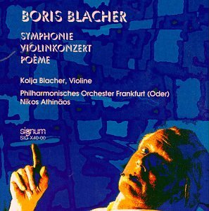 B. Blacher/Sym/Ct Vln/Poem For Large Orch