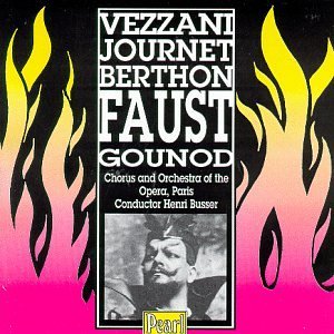 C. Gounod/Faust-Comp Opera@Journet/Vezzani/Berthon/Musy@Busser/Paris Opera Orch