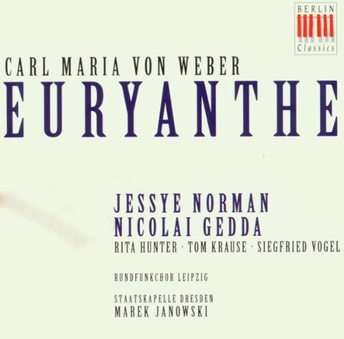 C.M. Von Weber/Euryanthe@Norman (Fl)/Gedda (Ten)
