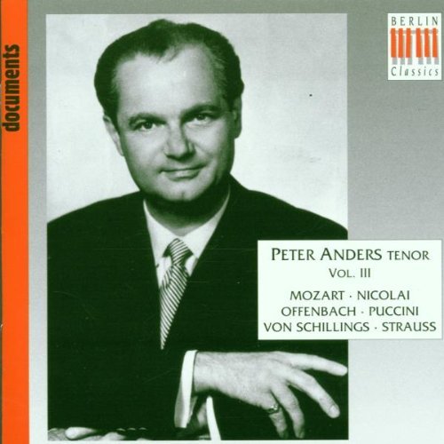 Peter Anders Peter Anders Vol. 3 