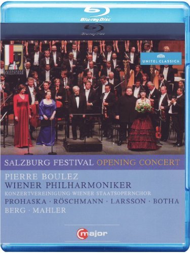 Berg/Mahler/Salzburg Opening Concert 2011@Blu-Ray@Boulez Pierre/Roeschmann Dorot