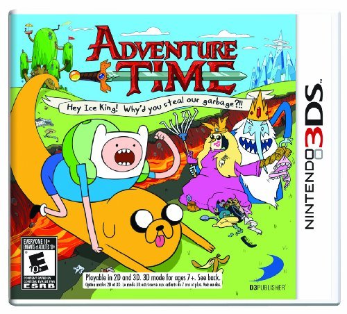 Nintendo 3ds Adventure Time Hey Ice King! Why's You Steal Our Garbage?!! 
