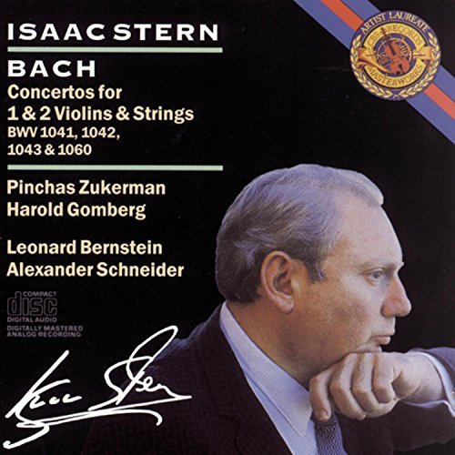 J.S. Bach/Violin Concerto Nos 1 & 2 Doub@Stern*isaac (Vn)@Bernstein & Zukerman/Various