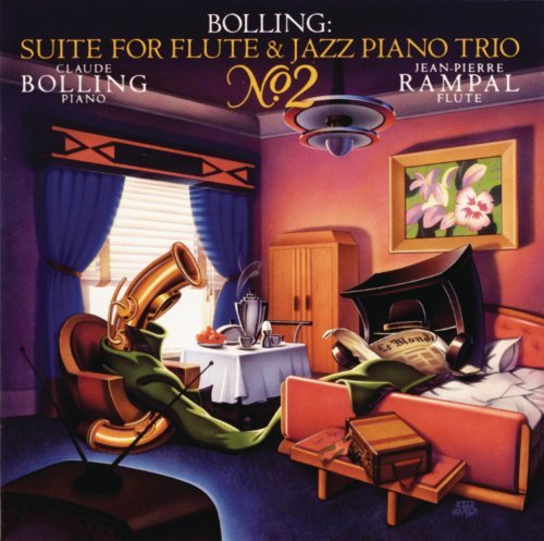 C. Bolling Suite Flute & Jazz Piano Trio Rampal Sorin Cordelette 