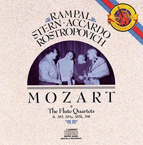 Wolfgang Amadeus Mozart Flute Qrt Rampal Stern Rostropovich & 