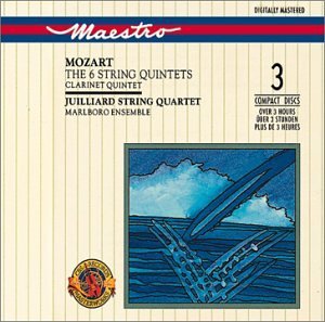 W.A. Mozart/Qnt Str 1-6/Qnt Cl@Juilliard Str Qt