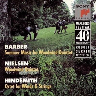 Barber/Nielsen/Hindemith/Summer Music/Qnt Woodwind/Octe@Various