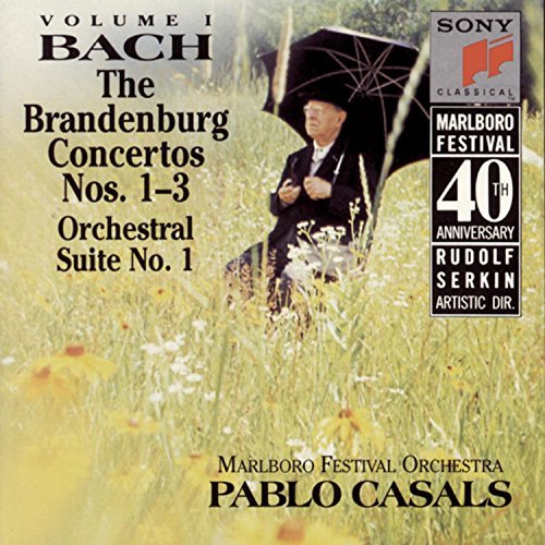 J.S. Bach/Brandenburg Concertos 1-3@Schneider/Serkin@Casals/Marlboro Fest Orch