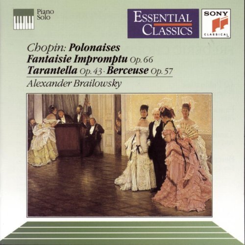 F. Chopin/Polonaises (10)/Fant Impromptu@Brailowsky*alexander (Pno)