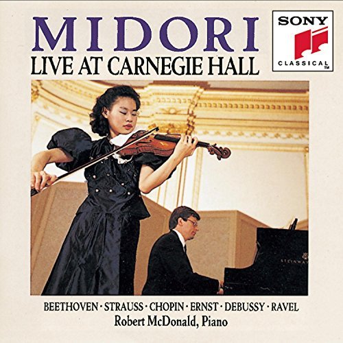 Midori Live At Carnegie Hall Midori (vn) Mcdonald (pno) 