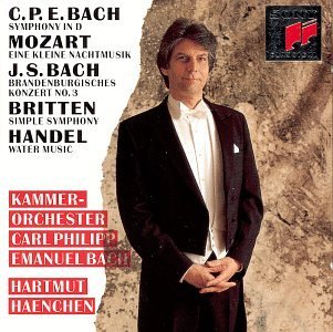 Bach,C.P.E./Mozart/Bach,J.S./&/Sym/Nachtmusik/Brandenburg Ct@Haenchen/C.P.E. Bach Co