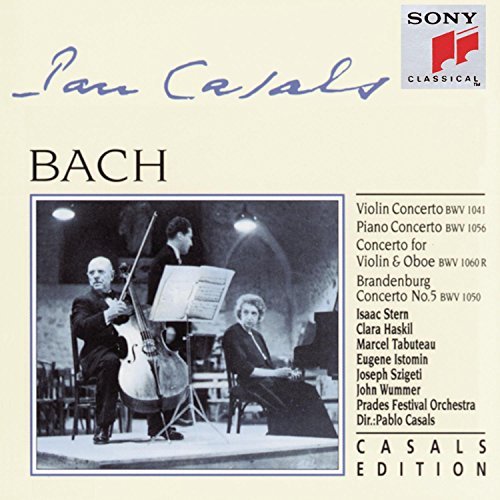 J.S. Bach/Violin/Piano Concertos@Stern/Haskil/Tabuteau/Istomin@Casals/Prades Fest Orch