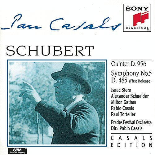 F. Schubert/Quintet Sym No 5@Stern/Schneider/Katims/Casals@Casals/Prades Fest Orch