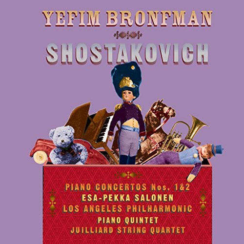 Yefim Bronfman Shostakovich Piano Cto Nos 1 Bronfman (pno) Salonen Various 