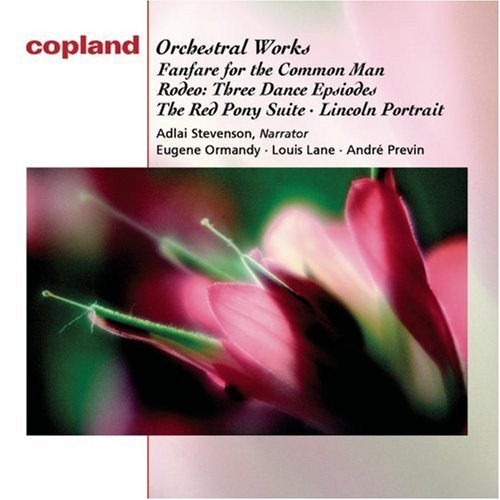 A. Copland/Rodeo/Red Pony/Fanfare@Cd-R@Ormandy & Previn/Various