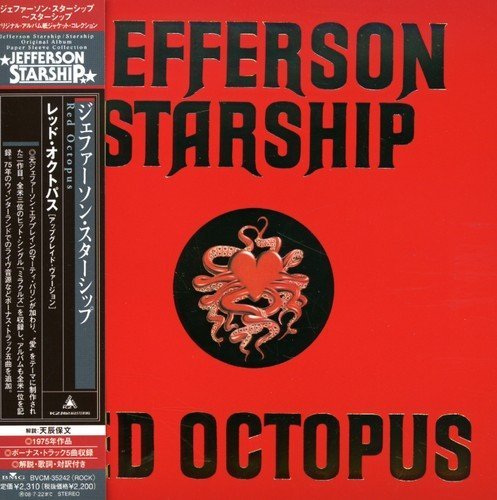 Jefferson Starship/Red Octopus (Mini Lp Sleeve)@Import-Jpn@Lmtd Ed./Paper Sleeve/Incl. Bo
