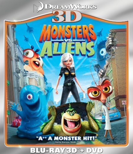 Monsters Vs. Aliens 3d/Monsters Vs. Aliens 3d@Blu-Ray/3d/Ws@Pg/Incl. Dvd