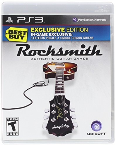 PS3/Rocksmith Exclusive Edition@Must Have Cable When Buying This Back!