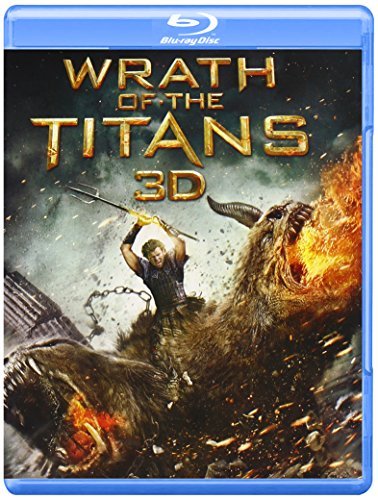 Wrath Of The Titans 3d Worthington Neeson Fiennes Hus Blu Ray Ws Nr Incl. DVD Uv Dc 