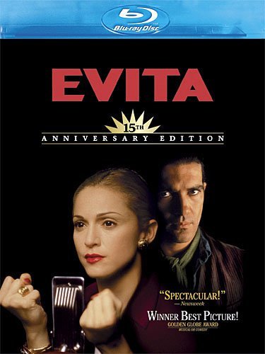 Evita Madonna Banderas Pryce Blu Ray Ws 15th Anniv. Ed. Pg 