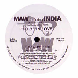 Maw Feat India Maw Feat India To Be In Love 