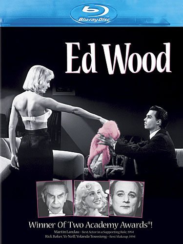 Ed Wood Depp Murray Parker Landau Blu Ray R 
