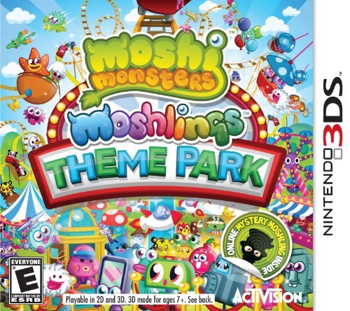Nintendo 3DS/Moshi Monsters Theme Park@Activision Publishing Inc.@E