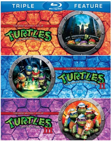 Triple Feature: Teenage Mutant Ninja Turtles/Elia Koteas, Paige Turco, and Corey Feldman@PG@Blu-ray